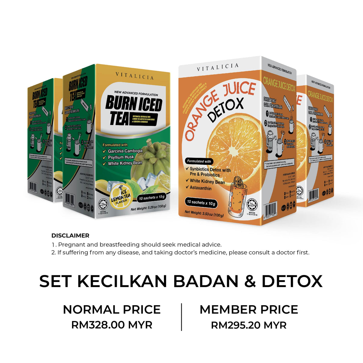 Set Kecilkan Badan & D-tox