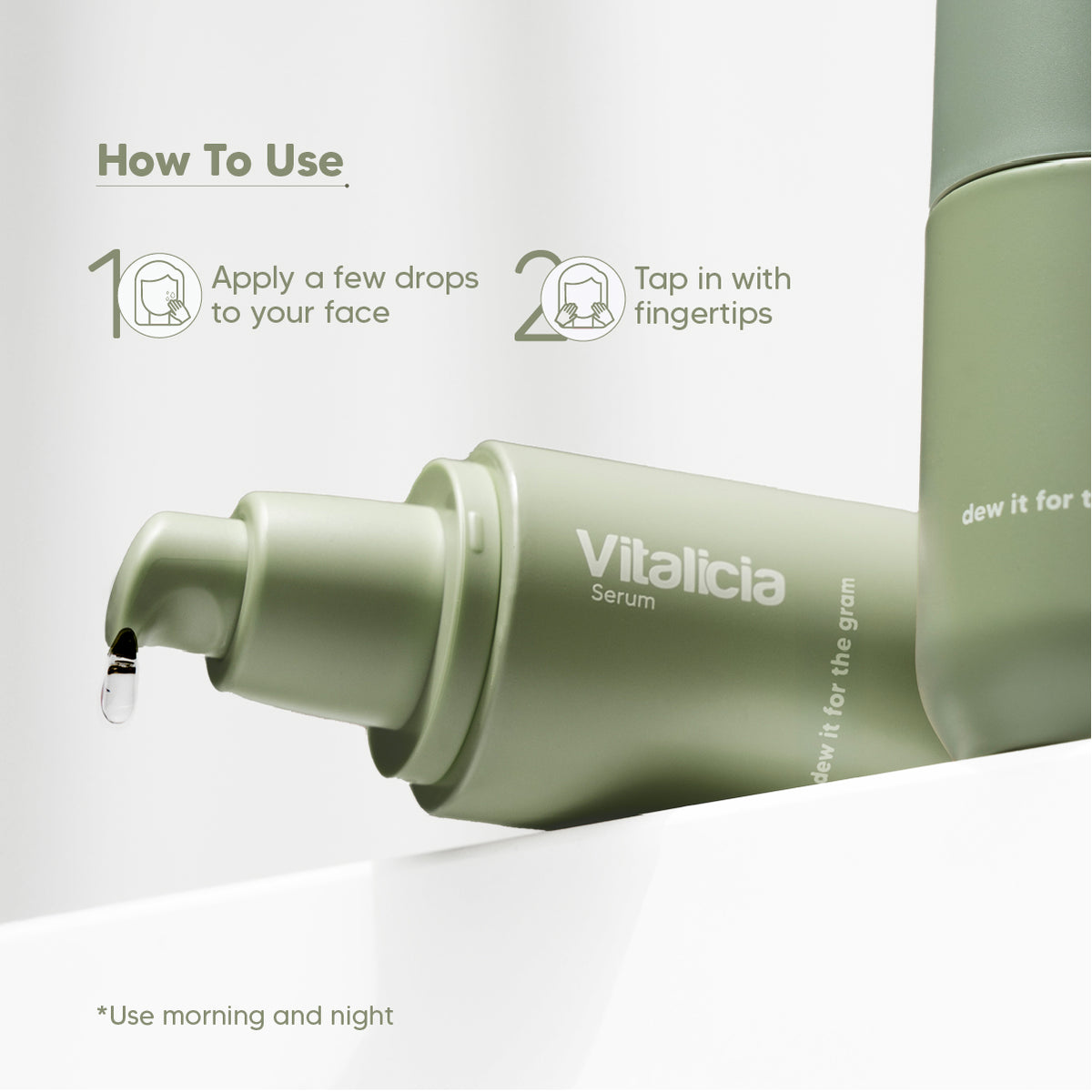 Vitalicia Serum dew it for the gram