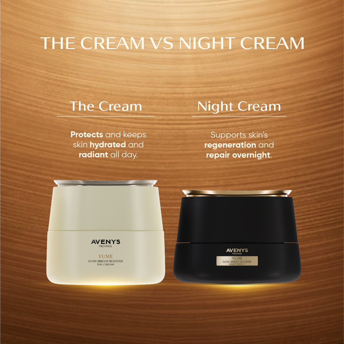 AVENYS Prestige YUME Glow Bright Booster The Cream