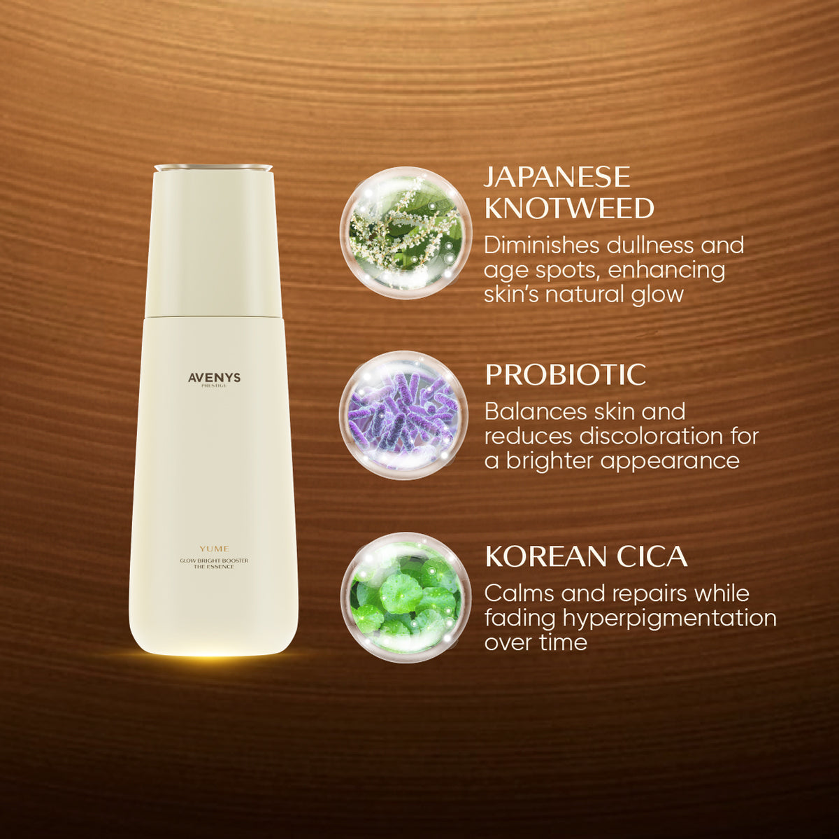 AVENYS Prestige YUME Glow Bright Booster The Essence