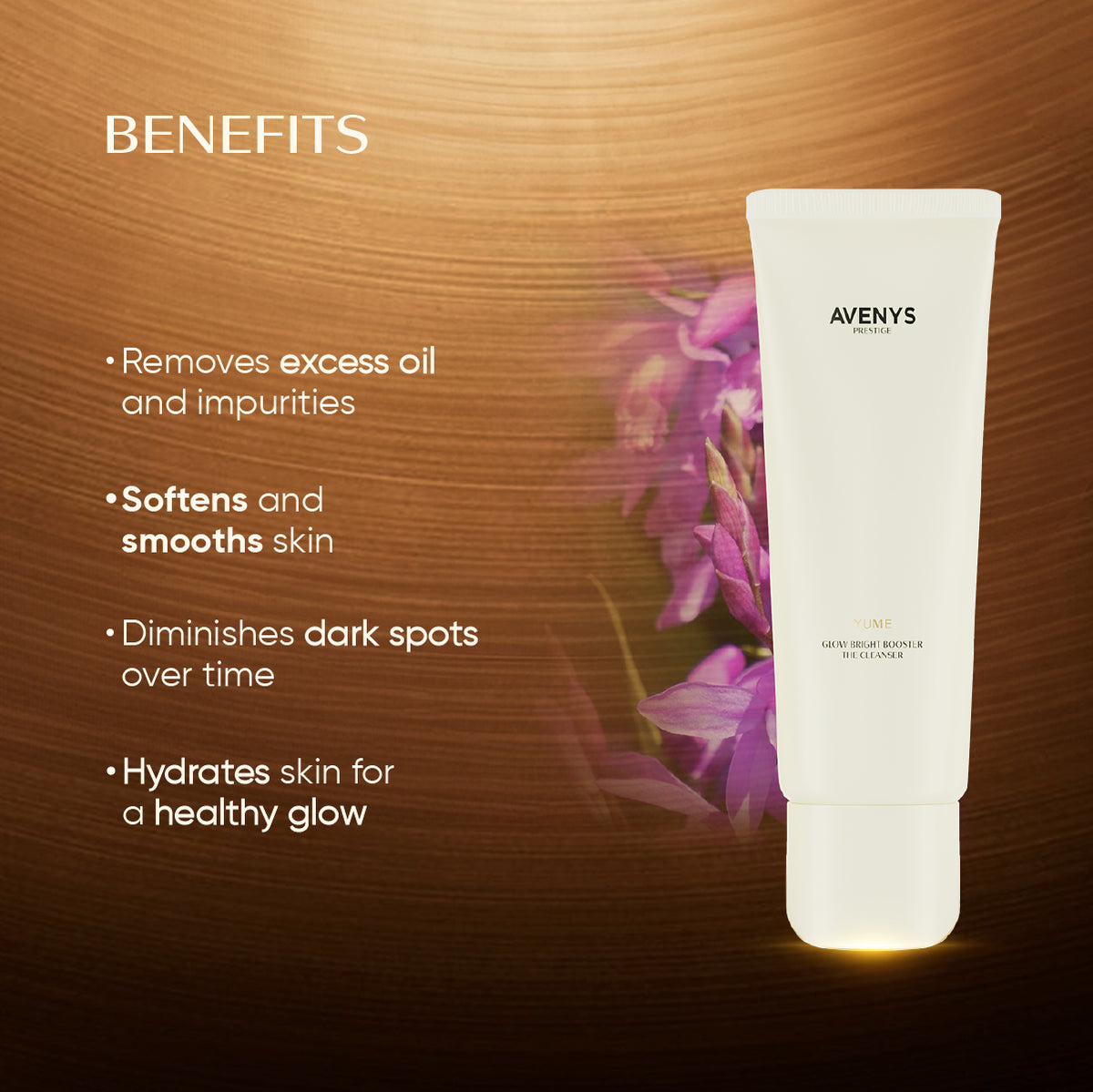 AVENYS Prestige YUME Glow Bright Booster The Cleanser